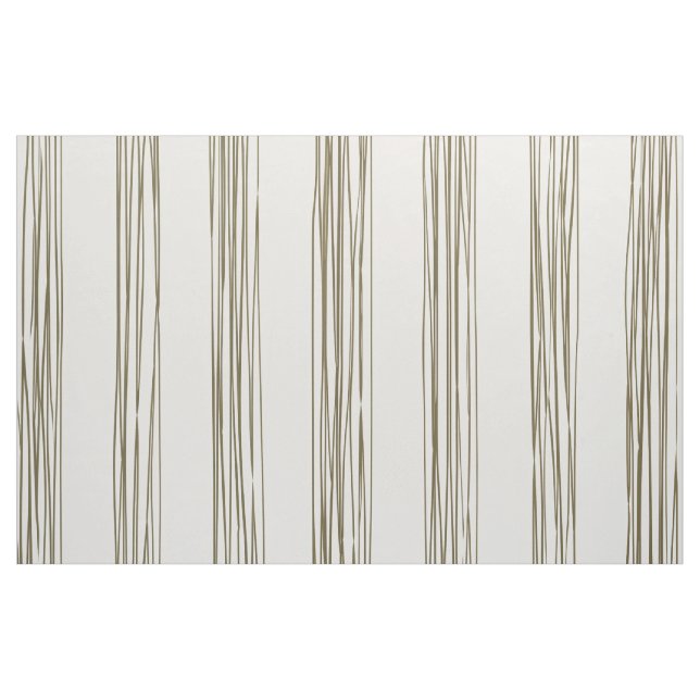 Tissu à rayures olive aquarelle rustique (Fat Quarter)
