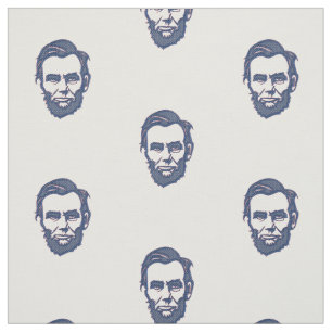 Tissu Abe Abraham Lincoln Président républicain améri