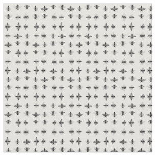 Tissu Abeilles classiques Imprimer Motif PERSONNALISÉ B