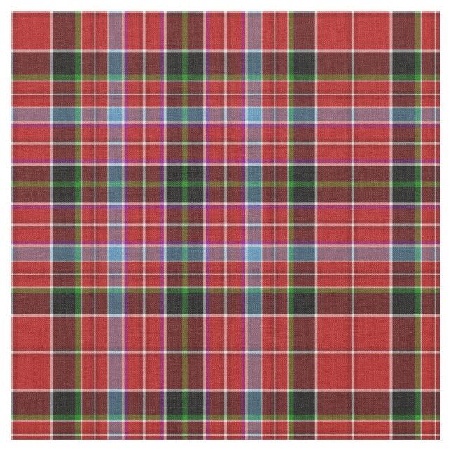Tissu Aberdeen Scotland Tartan Red Plaid (Fermer)