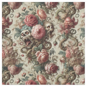 Tissu Aberration baroque - Carrelage classique gothique 