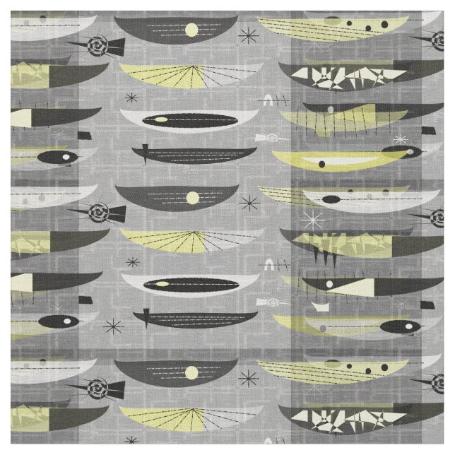 Tissu Abrégé sur moderne âge d'espace de la moitié du (Fermer)