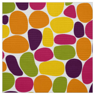 Tissu Abstrait 160417 - Couleurs de gomme à vin