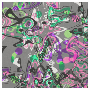 Tissu Abstrait, créatif, motif moderne, populaire, jeune