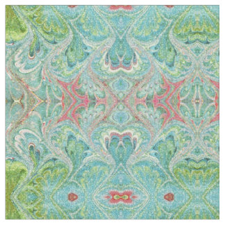 Tissu abstrait de marbrure florentin en pastel