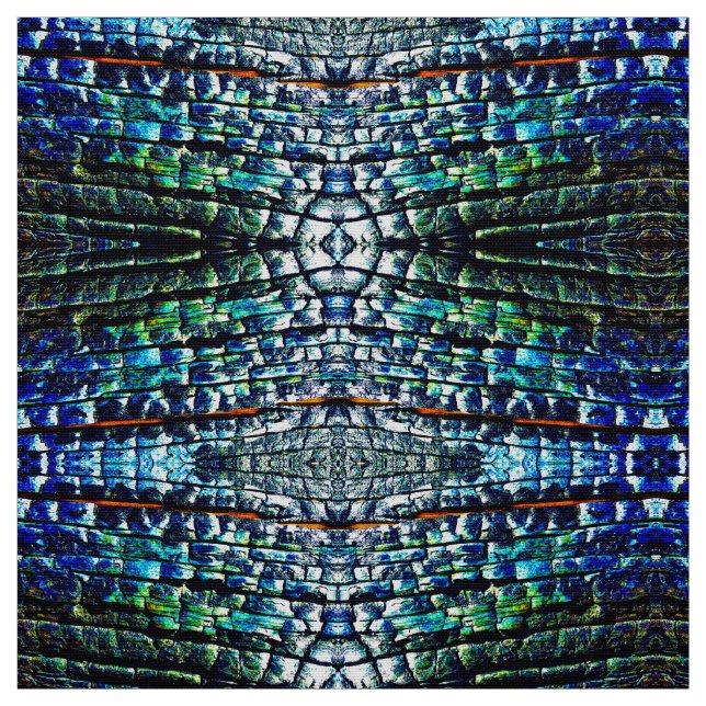 Tissu Abstrait d'écorce brûlée (Échantillon)