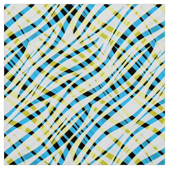 Tissu Abstrait, géométrique (Échantillon)
