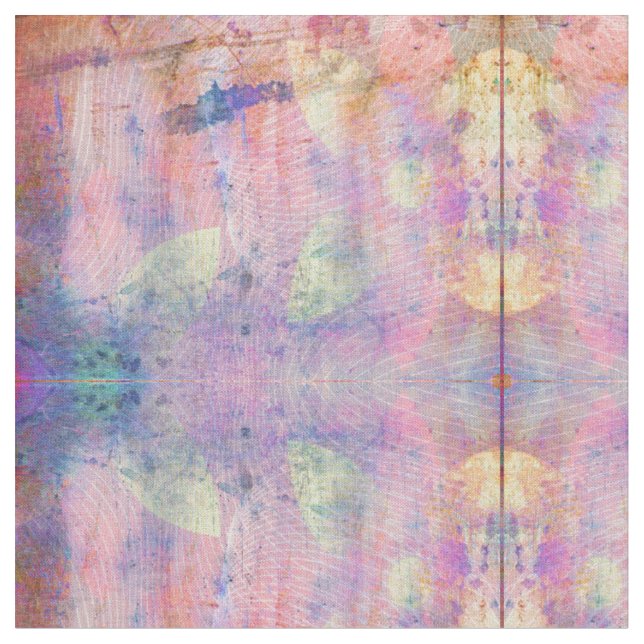 Tissu Abstrait Grunge Pastel en Distresse (Fermer)