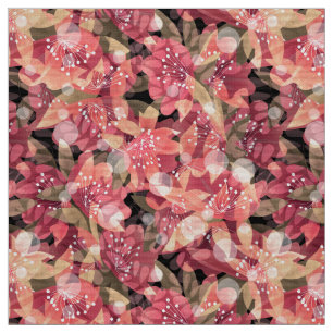 Tissu Abstrait joli joli rose fleurs design floral