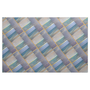 Tissu Abstrait rustique   Grain de bois neutre terrestre