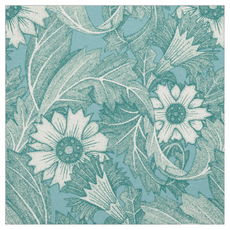 Tissu acanthus veridian turquoise