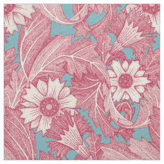 Tissu acanthus viva magenta