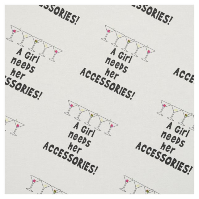 TISSU - ACCESSOIRES DE COCKTAIL (Échantillon)