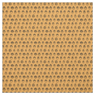Tissu Acorns Illustré Vintage Acorn Art COULEUR PERSONN