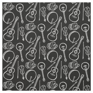 Tissu acoustique irlandais d'instruments de musiqu