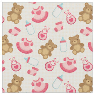 Tissu adorable de la petite fille