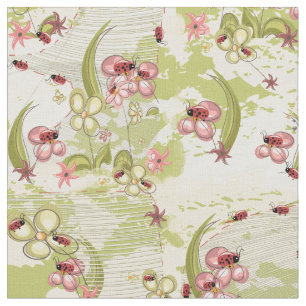 Tissu Adventure Ditsy Ladybirds