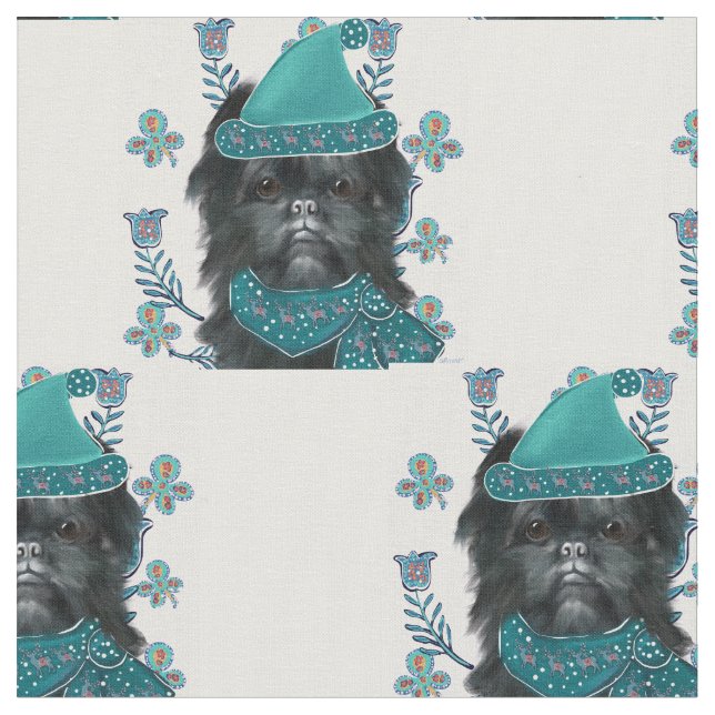 Tissu Affenpinscher  (Fermer)