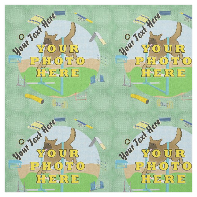 Tissu Agilité - Photo personnalisée (Échantillon)