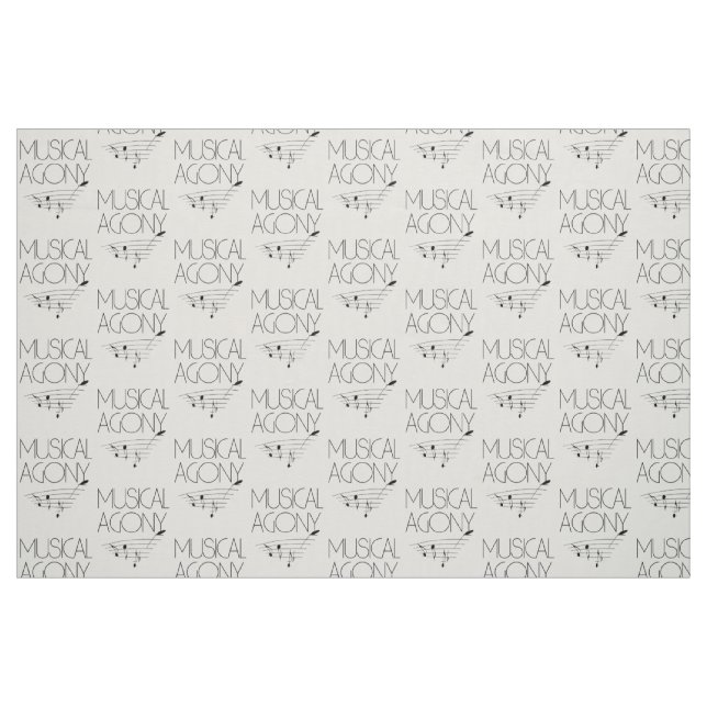 Tissu Agonie musicale (Fat Quarter)
