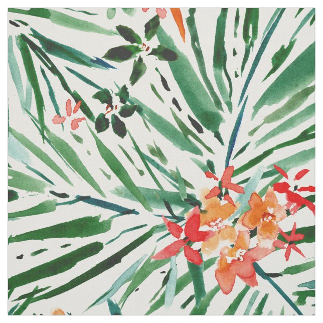 Tissu AGRÉABLE ÉPICERIE DE PÂTES Tropicales (Échantillon)