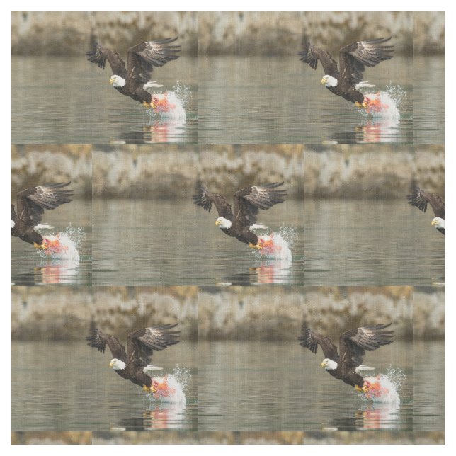 Tissu Aigle à tête plate (Échantillon)
