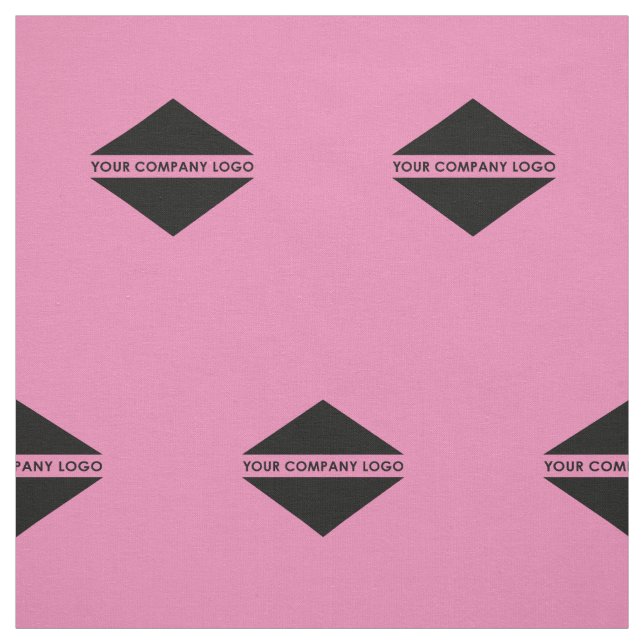 Tissu Ajouter votre structure de logo personnalisé (Échantillon)