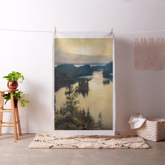 Tissu Albert Edelfeel - Kaukola Ridge au coucher du sole (In Situ)