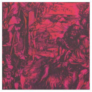 Tissu Albrecht Dürer Bourgogne