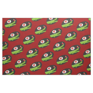 Tissu Alligator en amour