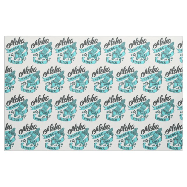Tissu Aloha Hawaii Surf Rider Thunder_Cove (Fat Quarter)