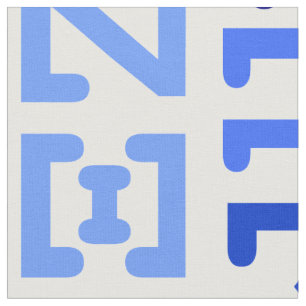 Tissu alphabet grec