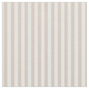 Tissu Amandes et rayures blanches