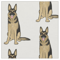Amant mignon allemand d'animal familier du motif |