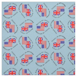 Tissu Américain par choix, Britannique de naissance