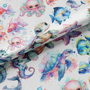 Tissu Amis aquatiques