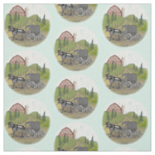 Tissu Amish Buggy de retour