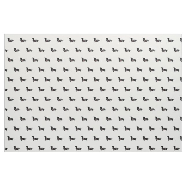 Tissu Amour de "chien de Weiner" de teckel (Yard)