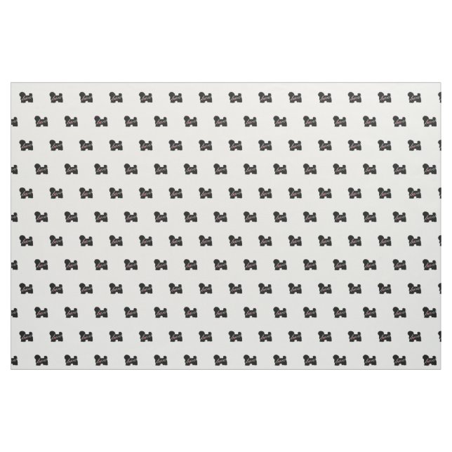 Tissu Amour maltais/Havanese (Yard)