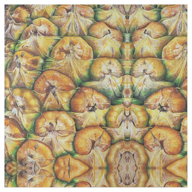 Tissu Ananas hawaïen (Fermer)