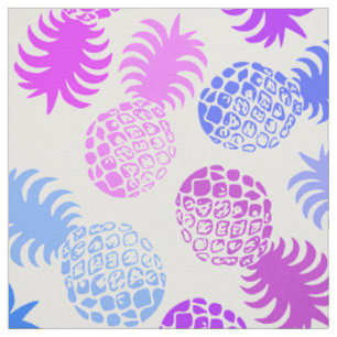 Tissu Ananas tropical de Momona Hawaiian