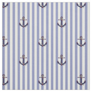 Tissu Ancrage/corde de la marine nautique avec bande ble