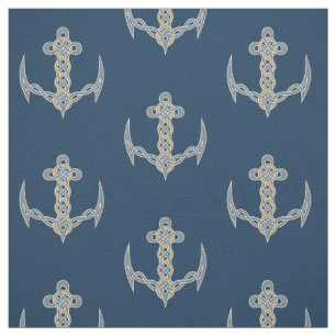 Tissu Ancre celtique 1 Motif
