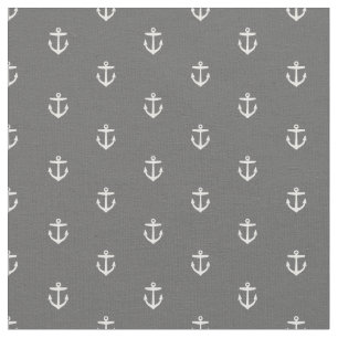 Tissu Ancre gris charbon