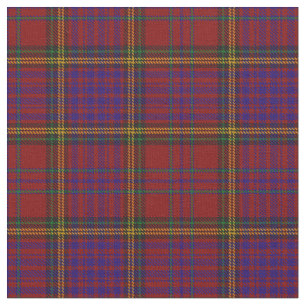 Tissu Anderson du Clan rouge Kinnecher Tartan
