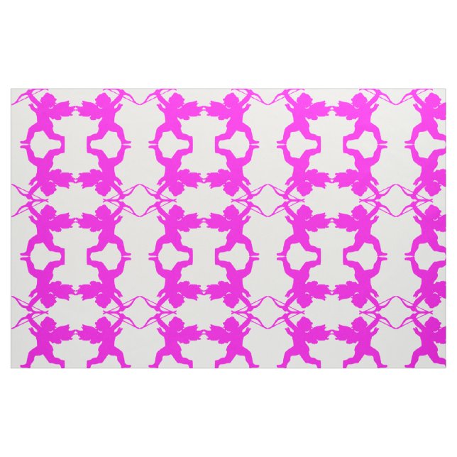 Tissu Angel de fille rose (Fat Quarter)