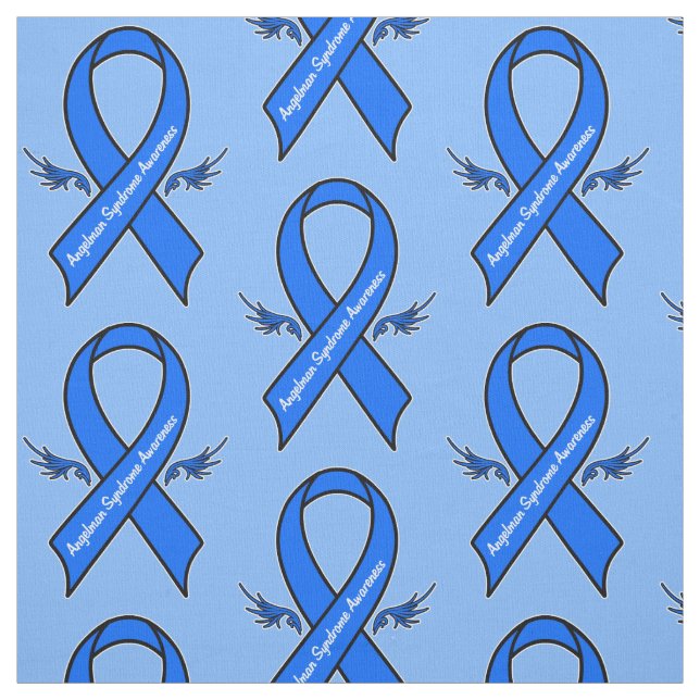 Tissu Angelman Syndrome Sensibilisation Ruban Angel aile (Échantillon)