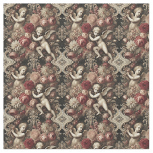 Tissu Angels de discorde - Carreaux Gothiques Dense