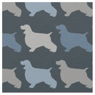 Tissu Anglais Cocker Spaniel