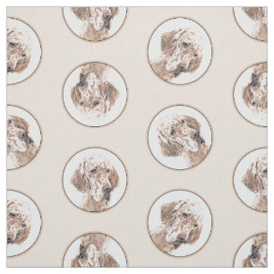 Tissu Anglais Setter Orange Belton Peinture Pet Chien Ar